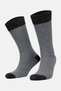 Egyptian Men's Alpaca Wool Winter Double Sock Socks Grey-Anthracite - 2