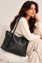 Women's Faux Leather Shoulder Bag Stylish - 2