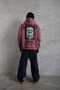 Marchè Bien Men's 3 Thread Cotton Hooded Printed Oversize Sweatshirt Hoodie with Pockets - Dusty Rose - 5