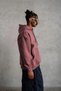 Marchè Bien Men's 3 Thread Cotton Hooded Printed Sweatshirt with Pockets - Dusty Rose - 4