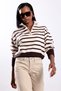Brown Striped Knitwear Sweater 1246 - 2
