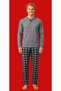 Long sleeve men's pajama set