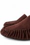 Brown Lambskin Moccasins 26221 - 3