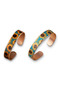 Bahçe Günebakan Mother Daughter Handmade Copper Sunflower Patterned Bracelet Set Adjustable