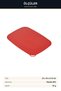 Flexible Cutting Mat 23X34 cm Bendable Thin Cutting Board with Hanger Anti-Overflow Black - 7