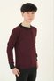 Marchè Bien Children's Thessaloniki Collar Embroidered Sweater - Red - 3