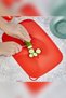 Flexible Cutting Mat 23X34 cm Bendable Thin Cutting Board with Hanger Anti-Overflow Black - 5