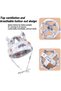 Baby Head Protector Helmet, Shock-Absorbing Cap, Adjustable - 3
