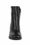 Sovana Women's Heeled Boots with Blunt Toe and Zipper - 5
