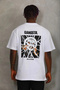 Marchè Bien Men's Printed T-Shirt Short Sleeve Crew Neck Regular Fit Comfortable Fit Casual T-Shirt - Black - 5