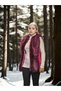 Marchè Bien Women's Premium Natural Fur Sleeveless Vest - Fuchsia - 5