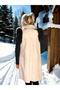 Marchè Bien Women's Premium Natural Sleeveless Leather Fur - White - 3