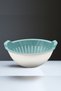 Colander with Bowl 3 L Multi-Purpose Storage and Straining Container for Vegetables, Fruits, Rice, Turquoise - 2