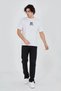 Men's Printed T-Shirt Short Sleeve Crew Neck Regular Fit Comfortable Fit Casual T-Shirt - White - 4
