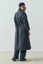 Cleo Trench Coat Indigo - 5
