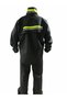 Marchè Bien Men's Biker Courier Waterproof Raincoat Set - Black - 5