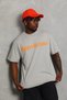 Marchè Bien Men's Printed T-Shirt Short Sleeve Crew Neck Oversize T-Shirt - Gray - 4
