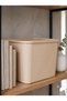 Ultra Large 24 Liter 40X30X30 cm Polypropylene Plastic Organizer with Mink Lid - Toy Box and Storage Basket - 7