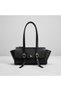 Black Soft Leather Mini Shoulder Bag - 2