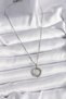 316L Steel Silver Color Chain Silver Color Model Women's Necklace - 2