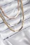 316L Steel Mix Color Italian Chain Model Women's Necklace