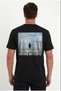 Marchè Bien Men's T-Shirt Penguin Printed Crew Neck Short Sleeve Summer T-Shirt - Black - 2