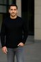 Marchè Bien Men's Ribbed Knitwear Sweater Set of 2 Black and White Thick Woven Cotton Regular Fit Cycling - 6