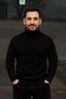 Marchè Bien Men's Ribbed Sweater Full Turtleneck Knitwear Set of 2 Grey-Black - 2