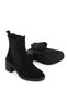 , Women's Genuine Leather Boots 1631022Z7701 Black - 5