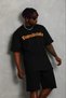Marchè Bien Men's Printed T-Shirt Short Sleeve Crew Neck Regular Fit T-Shirt - Black - 3