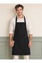 Premium Kitchen Apron Stain-Resistant Water-Repellent Fabric Apron with Plastic Adjustment Buckle and Neck Strap