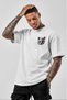 Men's Printed T-Shirt Short Sleeve Crew Neck Regular Fit Comfortable Fit T-Shirt - White