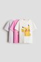 3-pack printed jersey tops