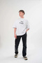 Men's Crew Neck Printed Short Sleeve T-Shirt - White