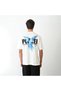 Men's Printed T-Shirt Short Sleeve Crew Neck Regular Fit Comfortable Fit Casual T-Shirt - White - 5