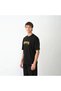 Men's Printed T-Shirt Short Sleeve Crew Neck Regular Fit Comfortable Fit Casual T-Shirt - Black - 3