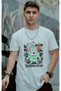 Marchè Bien Unisex Oversize 24/1 Combed Cotton Dtf Printed T-Shirt - Dtf165 - 3