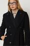 Belted Checked Coat 90656 - 3