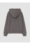 Two Mt Shop Quality Lcw Kids Gray Cinnamoroll Embroidered Girls' Velvet Sweatshirt - 3