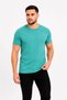 Marchè Bien Men's Basic T-Shirt Crew Neck Short Sleeve Casual Summer Slim Fit T-Shirt - Water Green