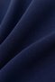 Marchè Bien Men's 2-Piece Crepe Fabric Pocket Shirt Shorts Set Short Sleeve Lace-Up - Navy Blue & Smoked - 7