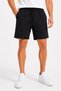 Marchè Bien Men's 2-Piece Cotton Shorts 3 Thread Without Threaded Pockets Elastic Lace-Up Regular Fit - Black & - 4