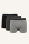 Regular Fit Normal Elastic Waistband 3-Piece Boxer I4394Ax26Au