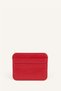 Women's Faux Leather Card Holder with Metal Accessories I9029Axns - 3