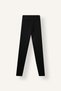Slim Fit Elastic Waistband Leggings with Front Stitching Detail I9750Ax26Wn - 7