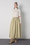Women's Çağla Parachute Fabric Unlined Long Skirt 32076 - 3