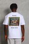 Men's Short Sleeve Printed Crew Neck T-Shirt - White - 5