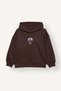 Oversized Hooded Graphic Printed Soft Fleece Inside Sweatshirt for Girls I9198A826Wn