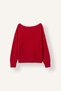 Regular Fit Open Shoulder Fuzzy Knitwear Basic Sweater H2402Ax26Wn - 2