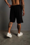 Marchè Bien Men's Two-Thread Pocket Shorts - Black - 4